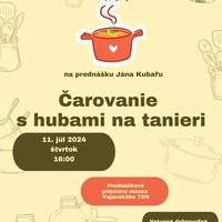Čarovanie s hubami na tanieri