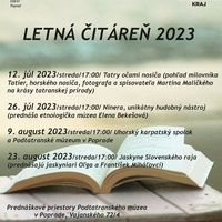 Letná čitáreň 2023