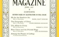 National Geographic Magazine 1927_06, titulná strana