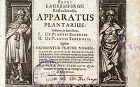 LAUREMBEG, Peter: Apparatus plantarius