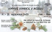 Tvorivé dielne "Voňavé Vianoce v múzeu"
