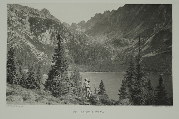 Grafický list č. IX. po reštaurovaní / Popradské pleso, A. Szubert