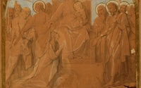 obr. 4) MESTO LYON UCHRÁNENÉ PRED CHOLEROU... - kresba (Museo Nacional del Prado, Madrid)